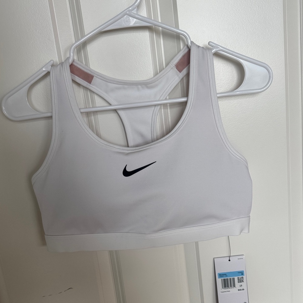Nike Women's White Sports Bra